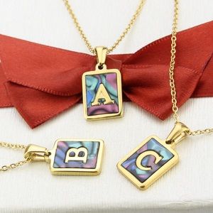 Initial necklace